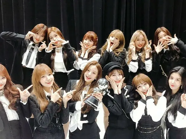 “バラ色の歩み”「IZ*ONE」、デビュー11日で音楽番組1位獲得！“ファンのおかげ”（提供:news1）