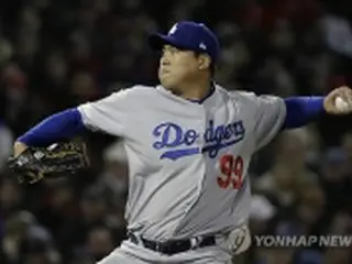 ＦＡの韓国人左腕・柳賢振　来季もドジャース