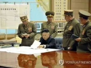 正恩氏　新開発の先端戦術兵器実験を指導＝北メディア