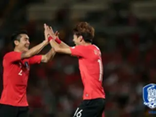 サッカー韓国代表、ウズベク相手に4-0＝2018年最終戦で大勝