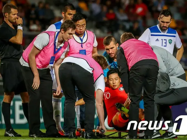 ＜サッカー＞ナム・テヒ、右膝前十字じん帯破裂…アジアカップ出場絶望（提供:news1）