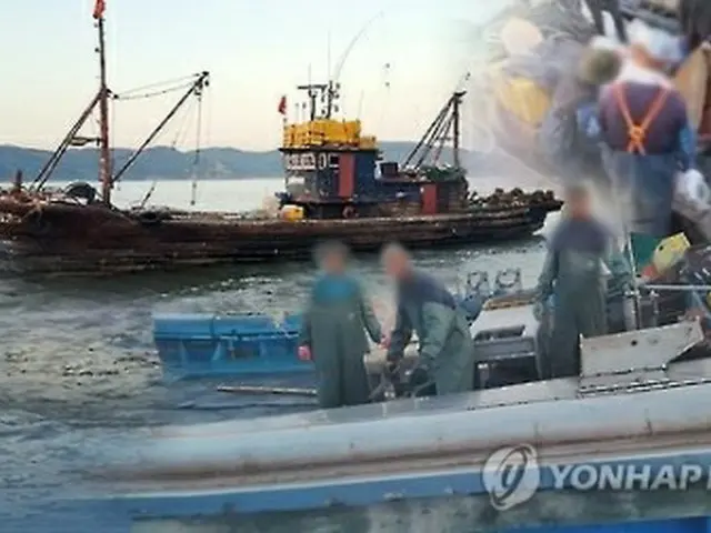 漁船＝（聯合ニュースＴＶ）
