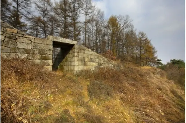 竹州山城の南門（資料写真）＝（聯合ニュース）