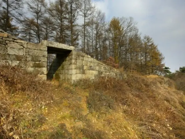 竹州山城の南門（資料写真）＝（聯合ニュース）