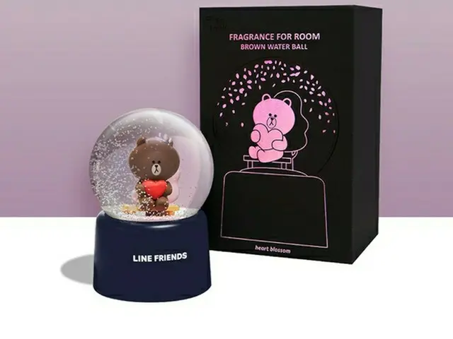 愛敬S.T.、LINE FRIENDSとコラボ…WATER BALL 芳香剤を発売＝韓国（提供:news1）