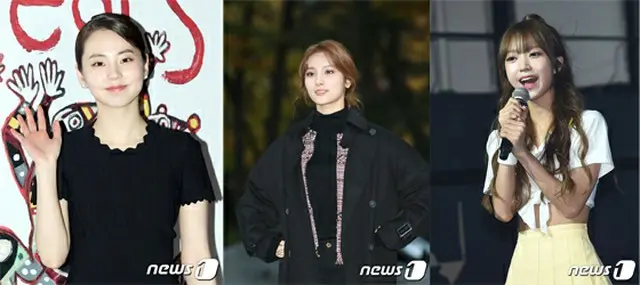韓国人女性の名前の中で“ソヒ”というのは比較的多い名前でもあり、女性らしさを感じられる名前だ。（左からアン・ソヒ、「ELRIS」ソヒ、歌手キム・ソヒ/写真提供:news1）
