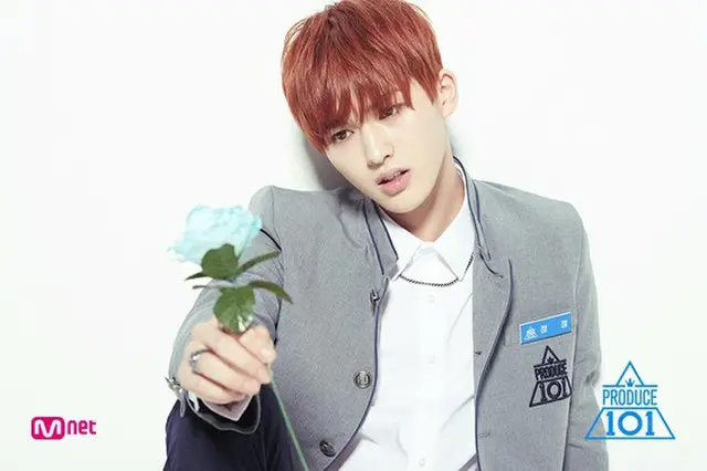 韓国Mnetのオーディション番組「PRODUCE 101」シーズン2に出演していたジョンジョンが、中国で人気を博している。（写真提供:OSEN）
