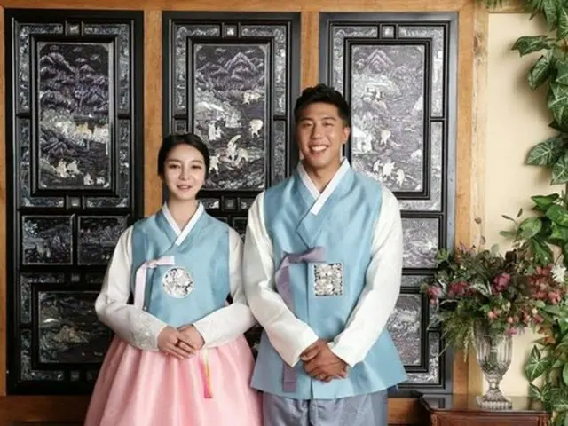 ＜野球＞NCパク・ハヌク、同い年の恋人と1年間の交際経て結婚へ（提供:OSEN）