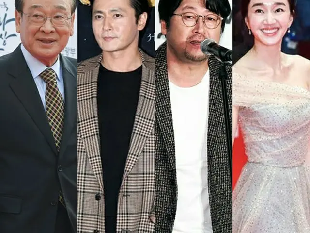 韓国俳優イ・スンジェ、キム・ユンソク、チャン・ドンゴン、女優スエが、「2018大韓民国ベストスター賞」主演賞を受賞した。（提供:OSEN）