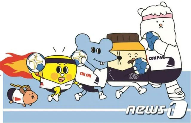 大韓ハンドボール協会、ハンドボールキャラをリリース「もっと身近に感じられるよう企画」