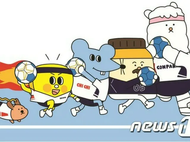 大韓ハンドボール協会、ハンドボールキャラをリリース「もっと身近に感じられるよう企画」