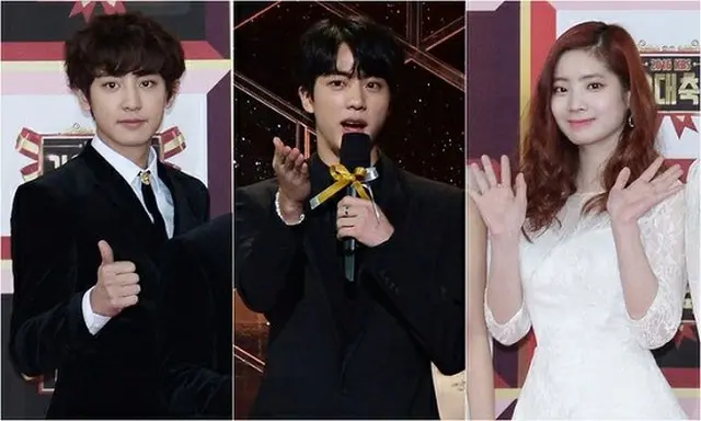 「EXO」CHANYEOL＆「防弾少年団」JIN＆「TWICE」ダヒョン、KBS「歌謡大祝祭」MCに確定！（提供:OSEN）