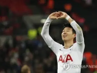 孫興民が７８位　英紙の１８年サッカー選手トップ１００