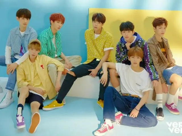 来年1月9日にデビューするJELLYFISHエンターテインメントの新人グループ「VERIVERY」。（提供:OSEN）