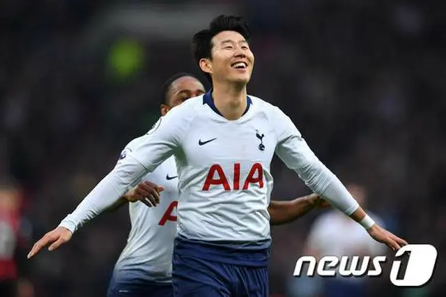 ソン・フンミン、2試合連続のマルチゴール＝トッテナム、ボーンマス下し2位浮上