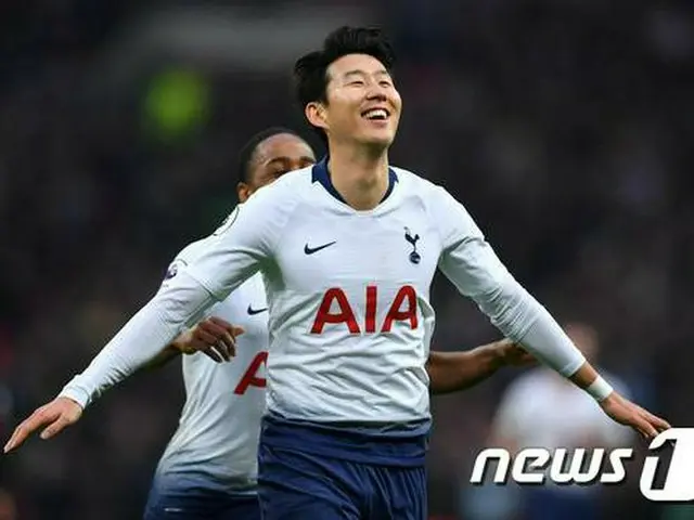ソン・フンミン、2試合連続のマルチゴール＝トッテナム、ボーンマス下し2位浮上