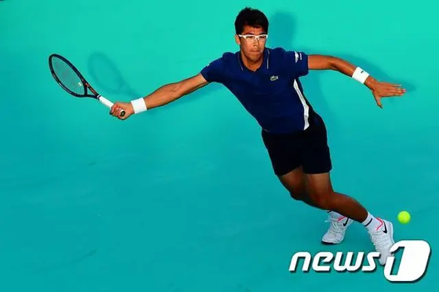 ＜男子テニス＞チョン・ヒョン、アンダーソンに逆転負け＝ムバダラ・ワールド・テニス選手権提供:news1）