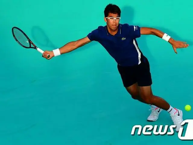 ＜男子テニス＞チョン・ヒョン、アンダーソンに逆転負け＝ムバダラ・ワールド・テニス選手権提供:news1）
