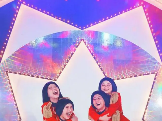 “バブリーダンス”で話題の「Celeb Five」、年末に「全国歌自慢」「KBS歌謡大祝祭」に相次ぎ出演(画像:OSEN)