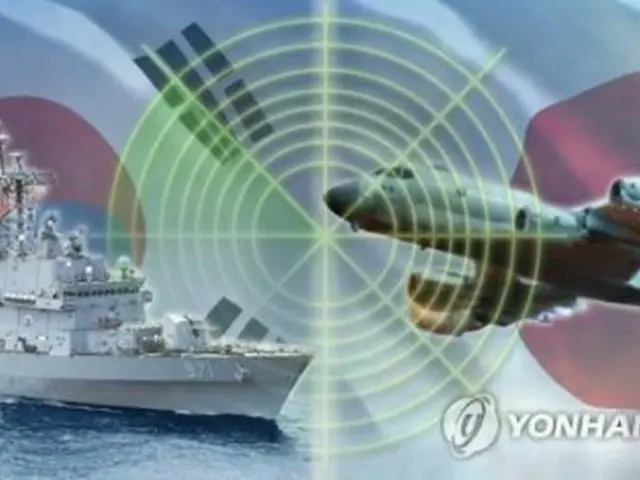レーダー照射問題を巡り、日本は韓国に哨戒機が撮影した当時の映像を送った（コラージュ）＝（聯合ニュース）