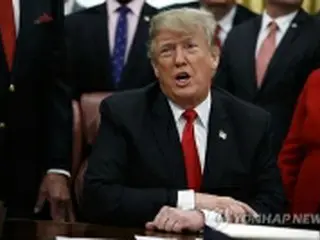 トランプ氏「金正恩委員長と会うことを期待する」