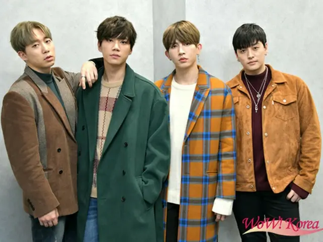 「U-KISS」左からフン、ジュン、キソプ、イライ