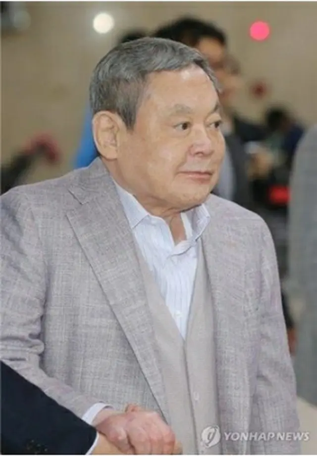 李健熙氏＝（聯合ニュース）