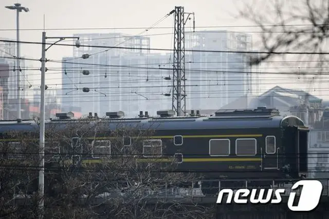 金正恩氏を乗せた専用列車が北京を出発…訪中日程終え帰途に