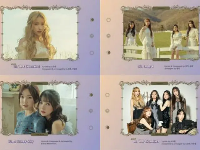 「GFRIEND」がニューアルバム「Time for us」のハイライトメドレーを公開した。(提供:OSEN）
