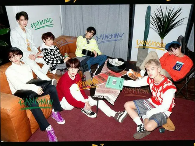 新人グループ「VERIVERY」、デビューアルバムタイトル曲「Ring Ring Ring」が海外3地域のiTunesアルバムチャートで1位（画像:OSEN）