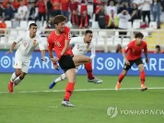 韓国　中国下しC組1位で決勝Tへ＝サッカーアジア杯