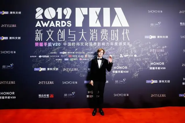 ニックン（2PM）、中国「2019 AWARDS FEIA」で「アジア影響力優秀賞」受賞（画像:OSEN）