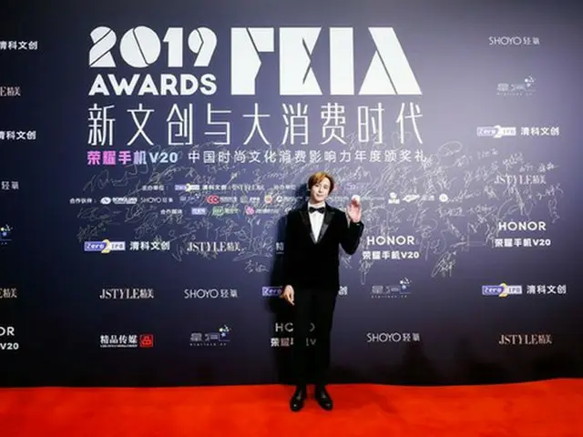 ニックン（2PM）、中国「2019 AWARDS FEIA」で「アジア影響力優秀賞」受賞（画像:OSEN）