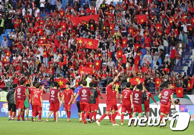 ＜アジア杯2019＞8強進出の”パク・ハンソマジック”にベトナムは祝賀ムード
