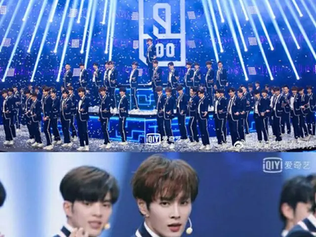 元「UNIQ」のムンハン、中国版「PRODUCE101」初順位で1位獲得(画像:OSEN)