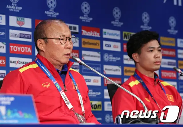 ＜アジア杯2019＞日本戦控えて会見に臨んだベトナム代表パク監督 「恐れず戦いたい」