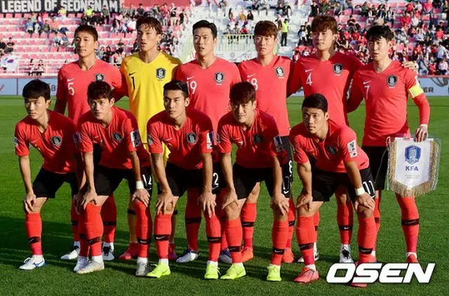 ＜アジア杯2019＞韓国代表、カタール戦のユニフォームは“勝利の赤”（提供:OSEN）