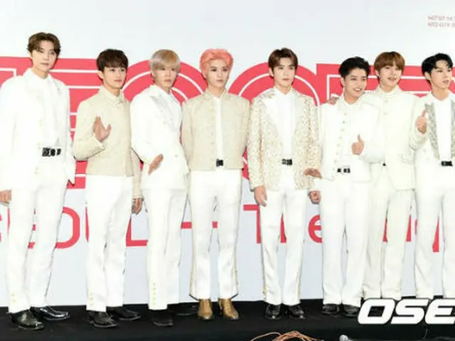 「NCT 127」が27日午後、ソウル・オリンピック公園KSPO DOMEで初の単独コンサート「NEO CITY : SEOUL - The Origin」を開催。公演に先駆け、記者会見を行った。（提供:OSEN）