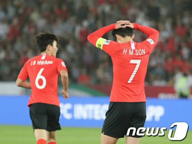 ＜アジア杯2019＞韓国、カタールに0-1敗…ベスト4進出ならず