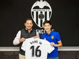 ＜サッカー＞“17歳”イ・ガンイン、バレンシアのトップチームに正式登録…背番号は16