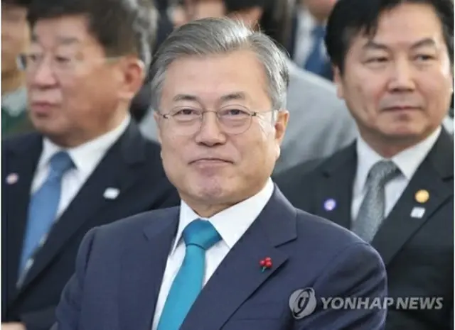 文大統領＝（聯合ニュース）
