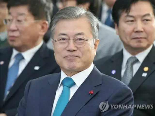 文大統領＝（聯合ニュース）