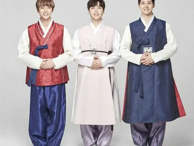「B1A4」、韓服姿で旧正月のあいさつ 「福をたくさん、幸せに溢れた一年でありますように」（画像:OSEN）