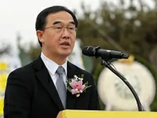 韓国統一部長官、「離散家族問題解決の進展遅く申し訳ない」