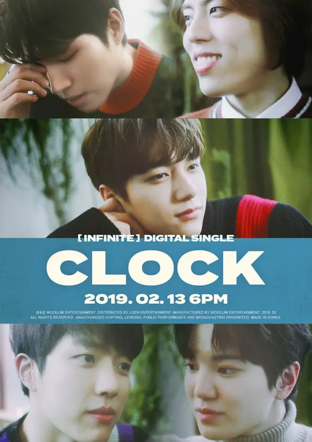 「INFINITE」、来る13日にデジタルシングル「CLOCK」でカムバック＝フォトティザー公開！（提供:news1）