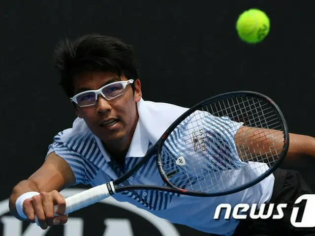 ＜男子テニス＞チョン・ヒョン、ABNアムロ世界テニストーナメント1回戦敗退（提供:news1）