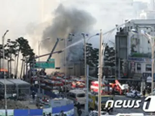ソウル中心地で火災発生＝現時点で人命被害の情報なし