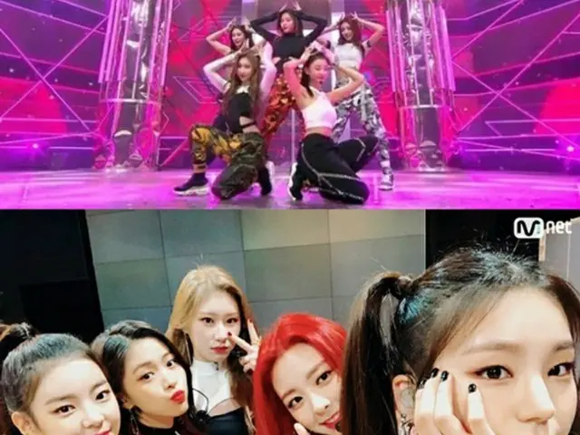 韓国ガールズグループ「ITZY」が、Mnetの音楽番組「M COUNTDOWN」に出演した。（提供:news1）