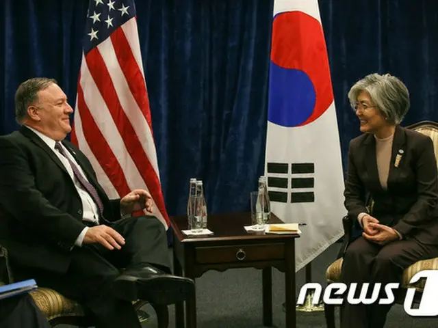 韓国の康京和（カン・ギョンファ）外交部長官と米国のポンペオ国務長官が外相会談を開催した15日、韓国外交部が明らかにした。（提供:news1）