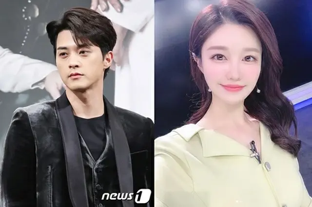 韓国俳優キム・ジフンが、SBS CNBCアナウンサーのユン・ホヨンとの熱愛を否定した。（提供:news1）